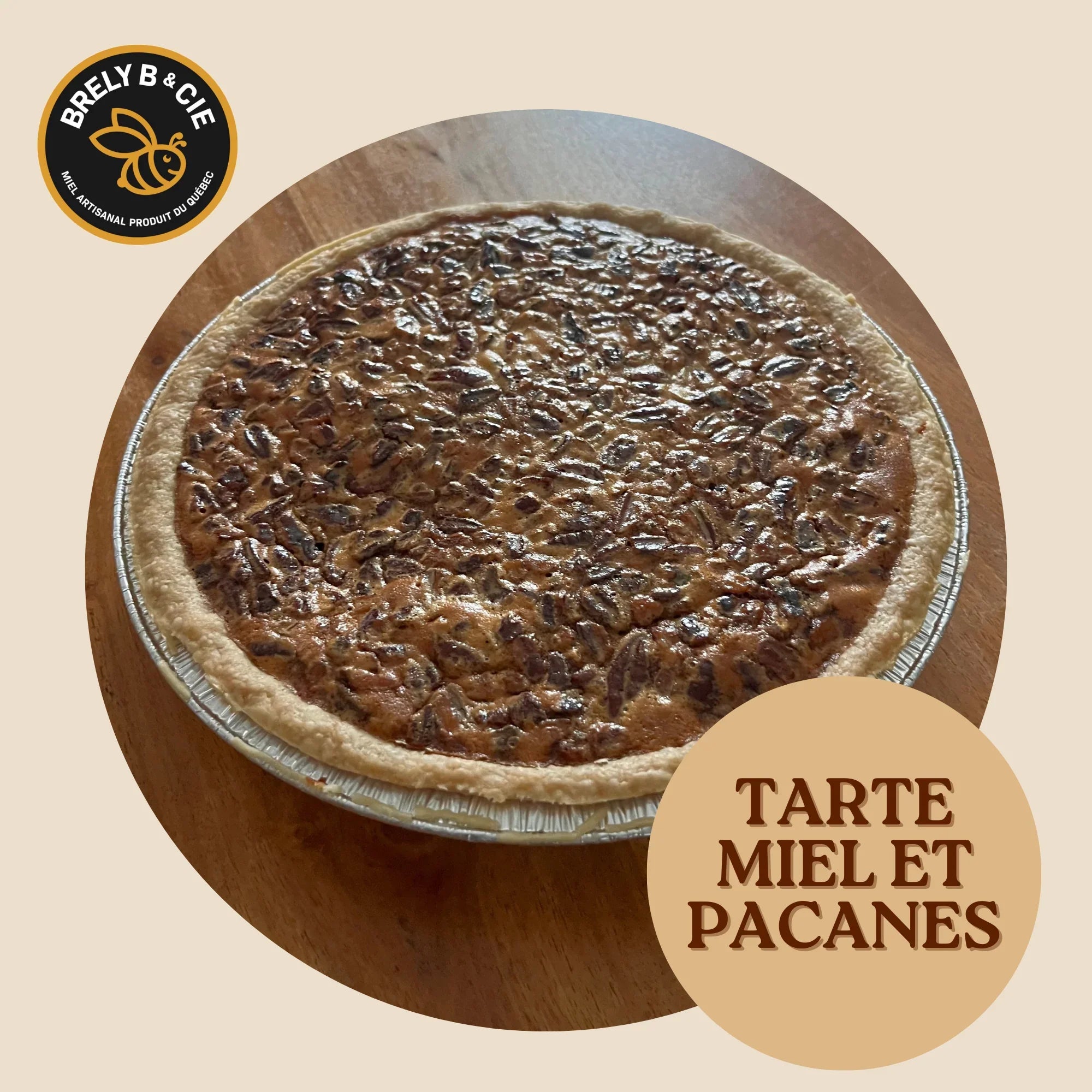 Tarte au Miel et Pacanes😋