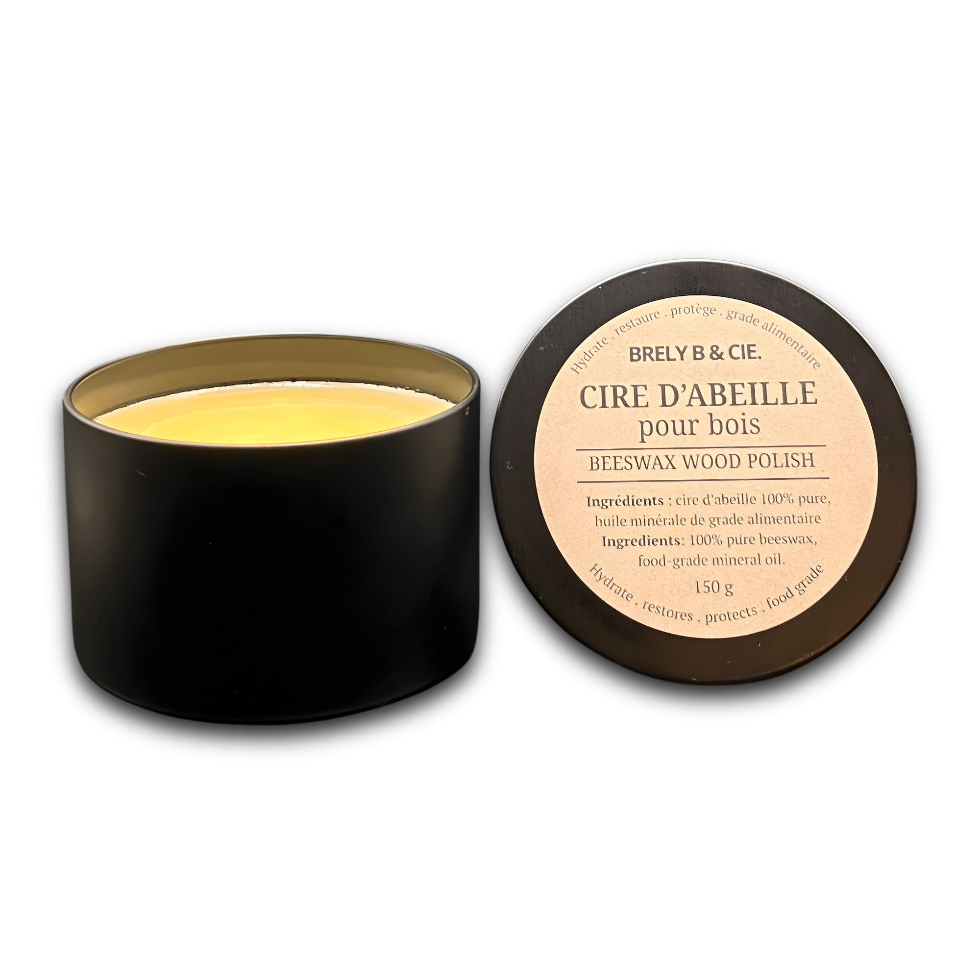 Cire d'abeille avec huile minérale (150g)
