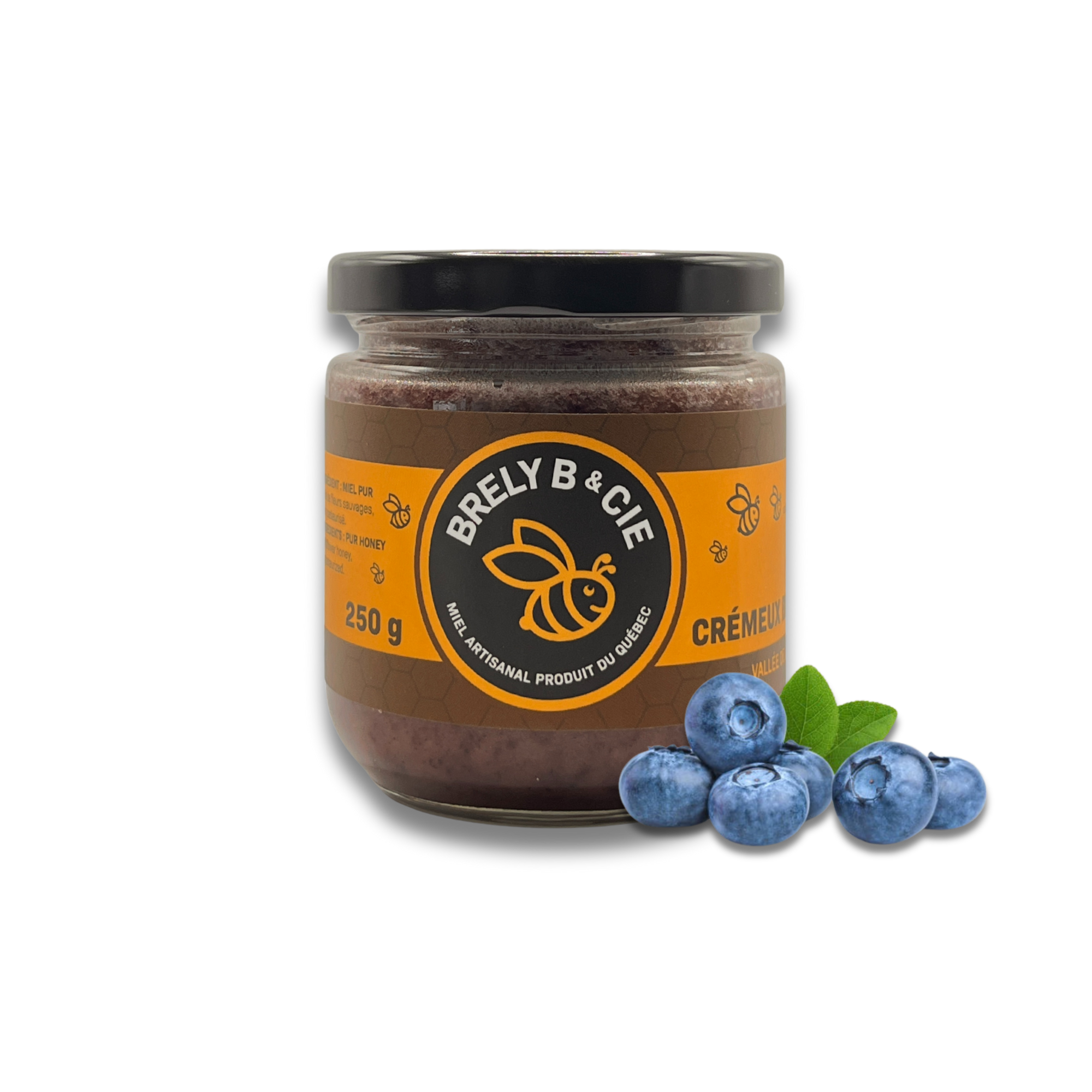 Miel crémeux aux bleuets / 250 g