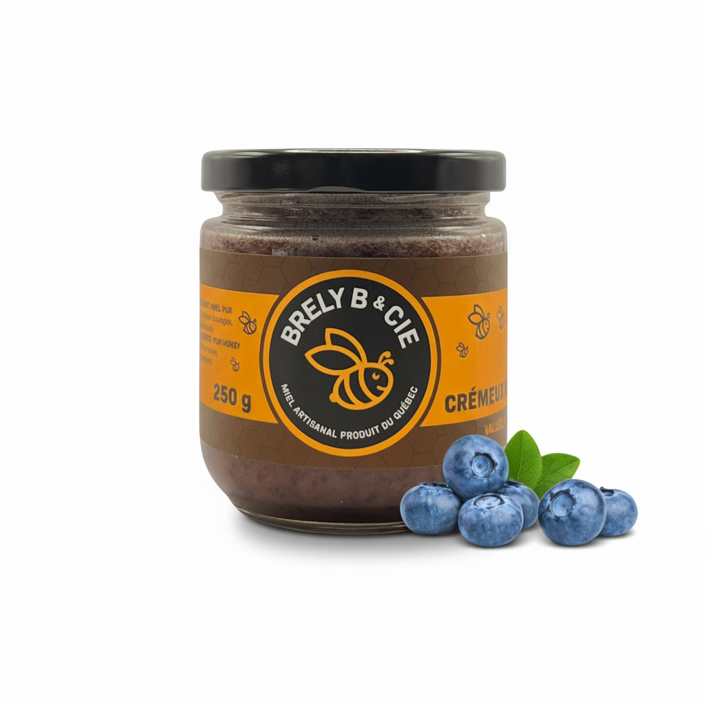 Miel crémeux aux bleuets / 250 g